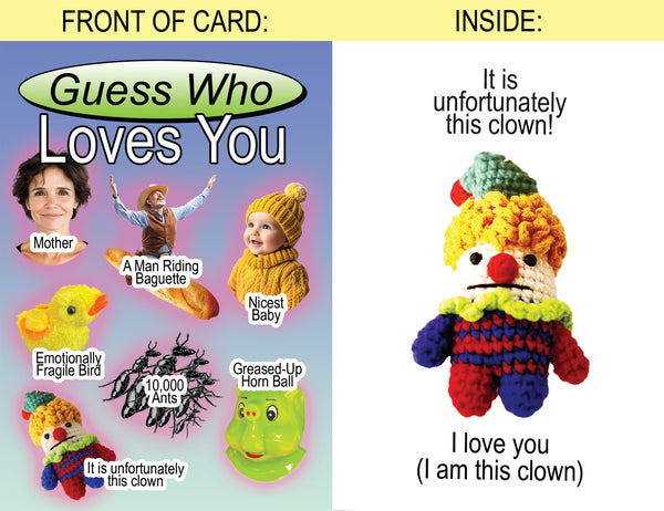Guess Who Loves You - Greeting Card