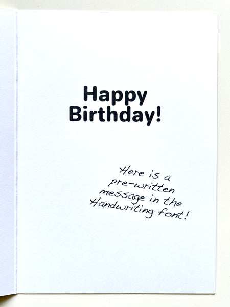 Garbage Birthday Card