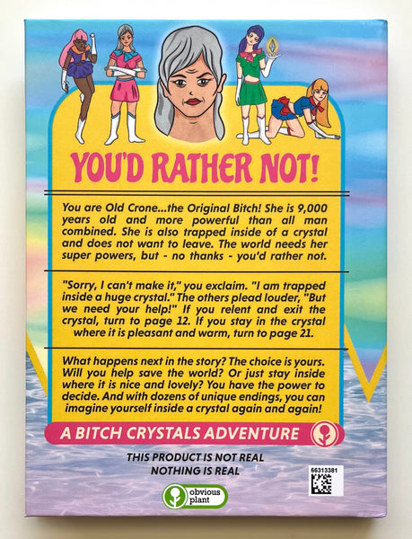 You Are Trapped Inside of a Huge Crystal (Notebook)