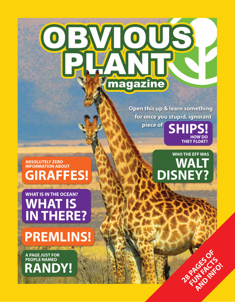 FREE DIGITAL DOWNLOAD - Obvious Plant Magazine