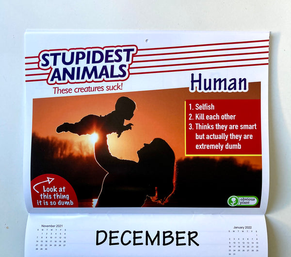Stupidest Animals - 2021 Calendar