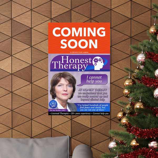 Honest Therapy Poster