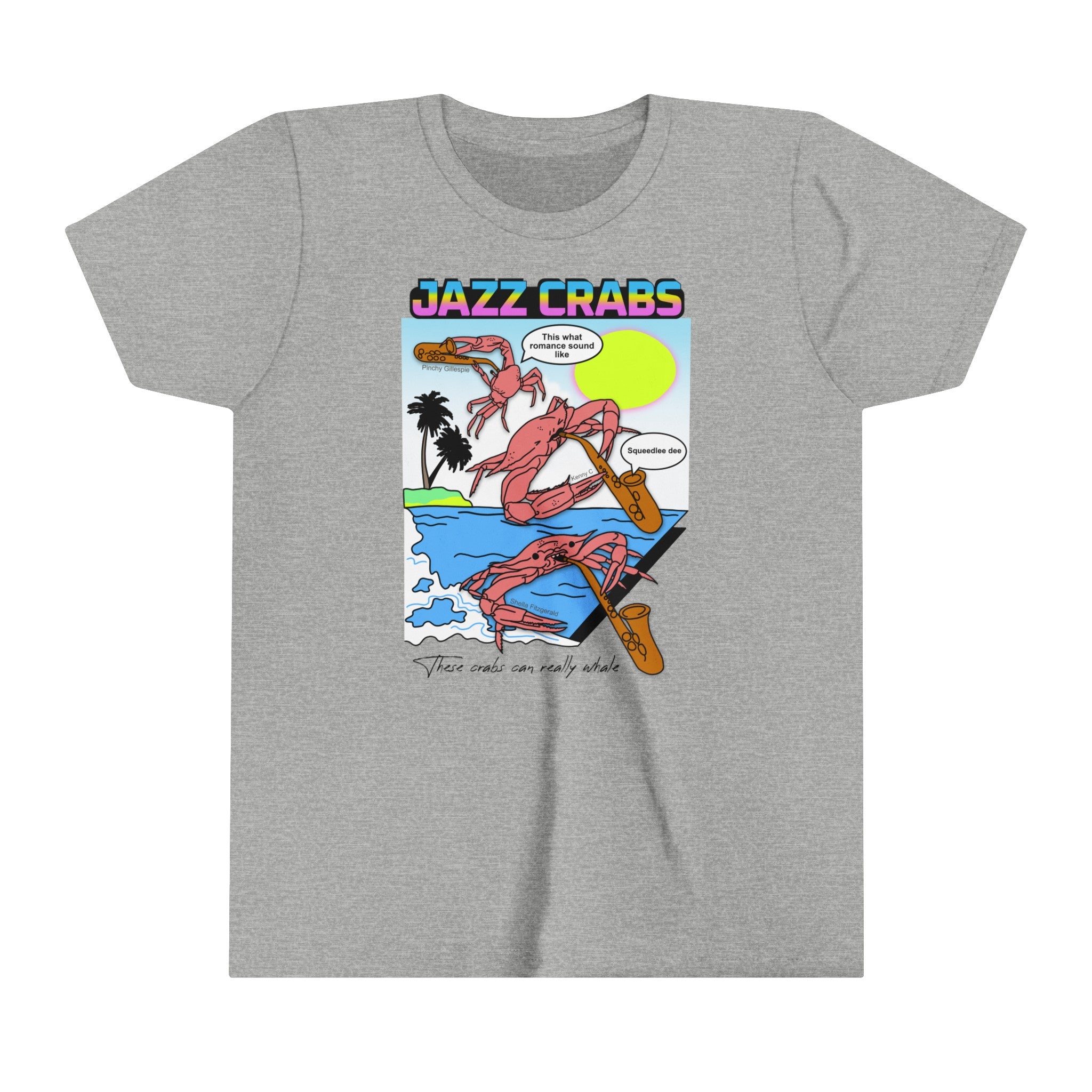 Jazz Crabs - Kids Shirt – Obvious Plant