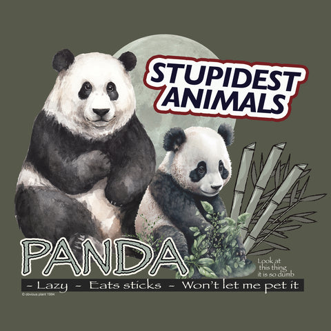 Stupidest Animals - Panda Shirt