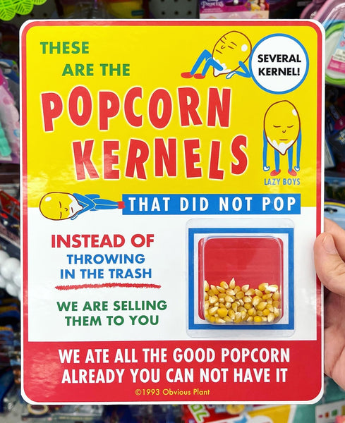 Popcorn Kernels That Did Not Pop