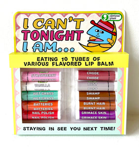 I Can't Tonight - Lip Balm Pack