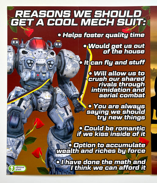 Cool Mech Suits - Couples Brochure
