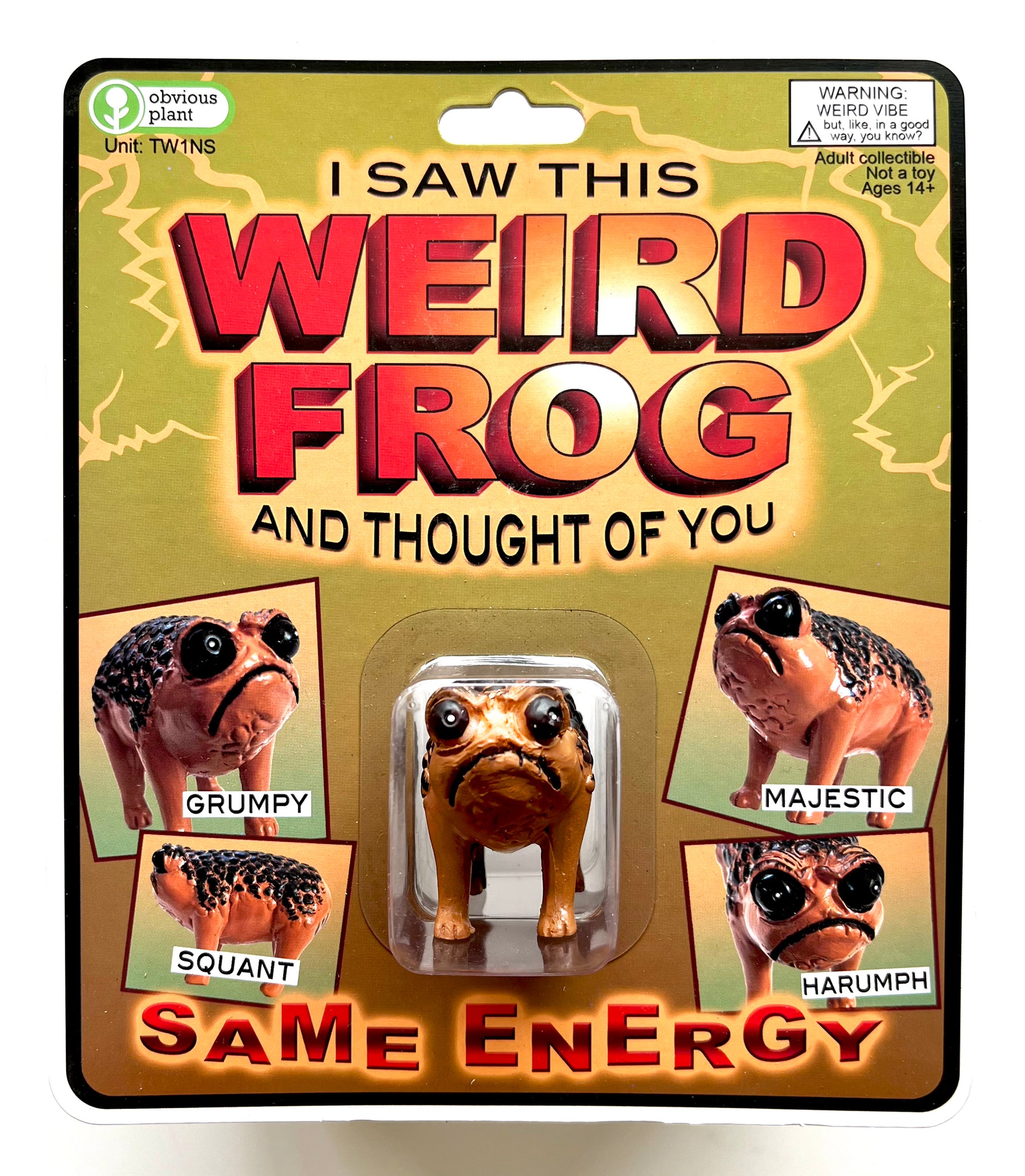 birthday snakes obvious plant I Saw This Weird Frog