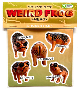 Weird Frog Sticker Pack
