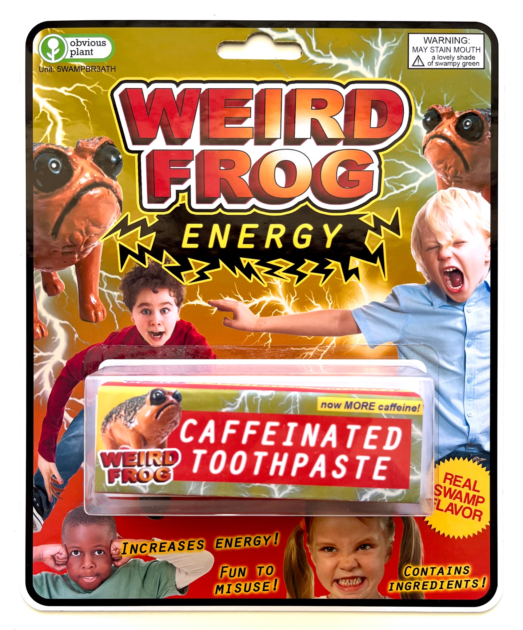 Weird Frog - Caffeinated Toothpaste