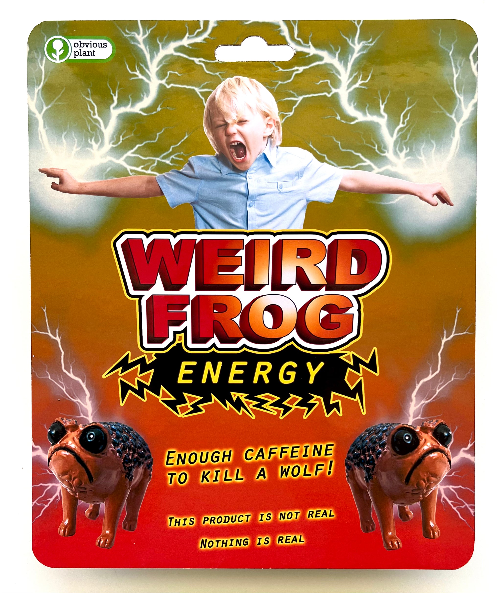 Weird Frog - Caffeinated Toothpaste – Obvious Plant