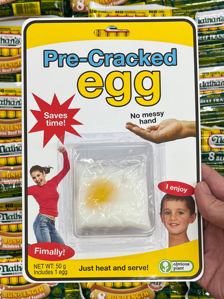 Pre-Cracked Egg
