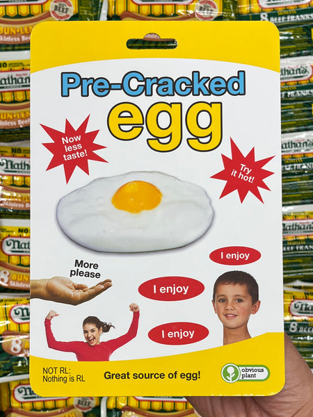 Pre-Cracked Egg
