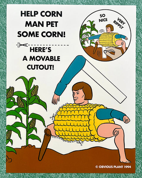 Corn Man: Pet Some Corn
