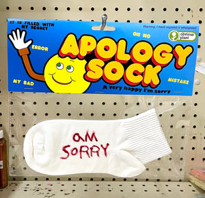 Apology Sock