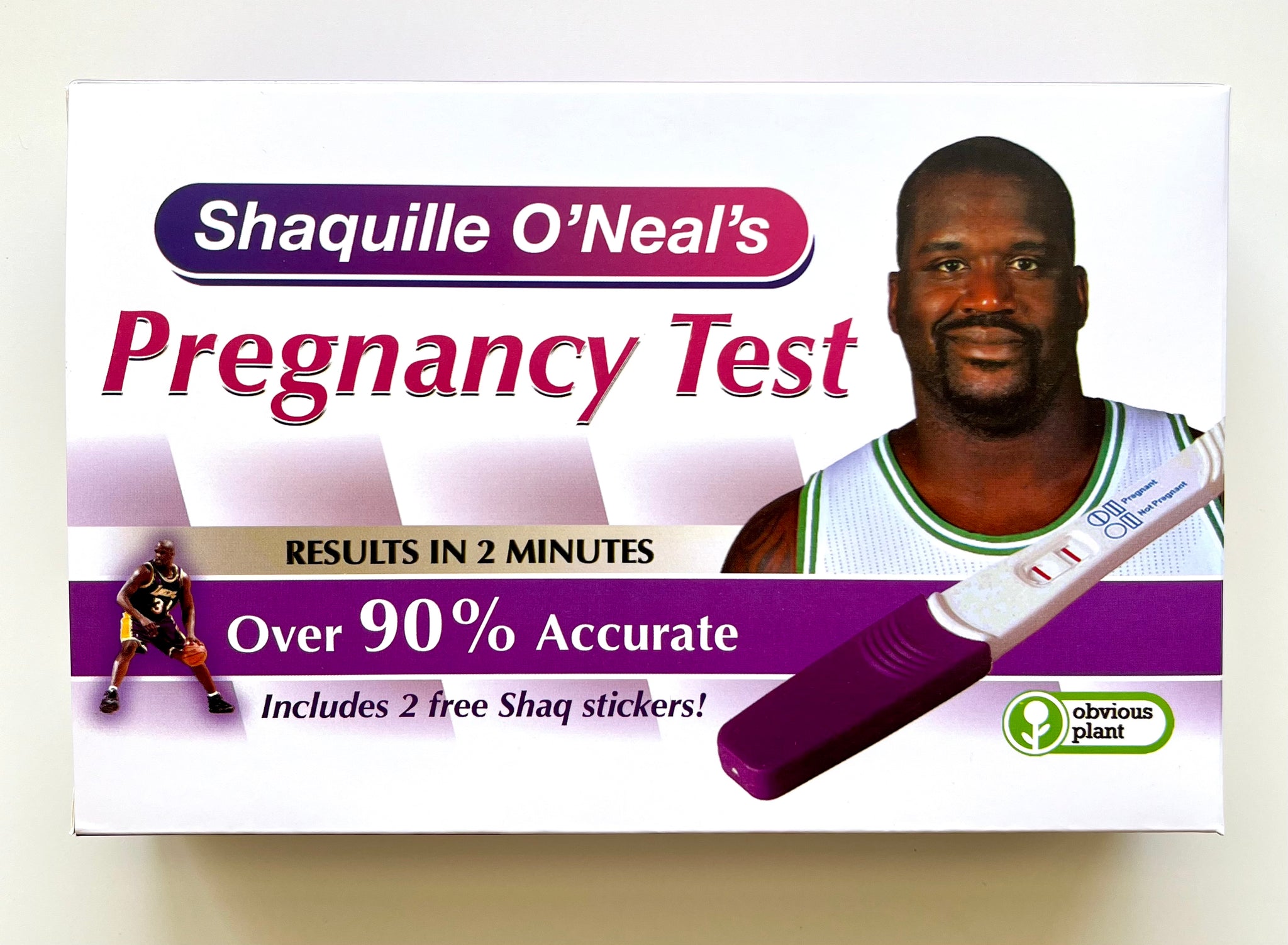 Prank Pregnancy Test – Obvious Plant