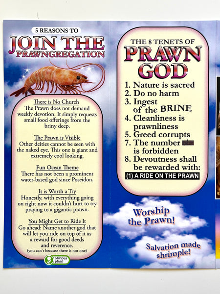 Prawn God Brochure