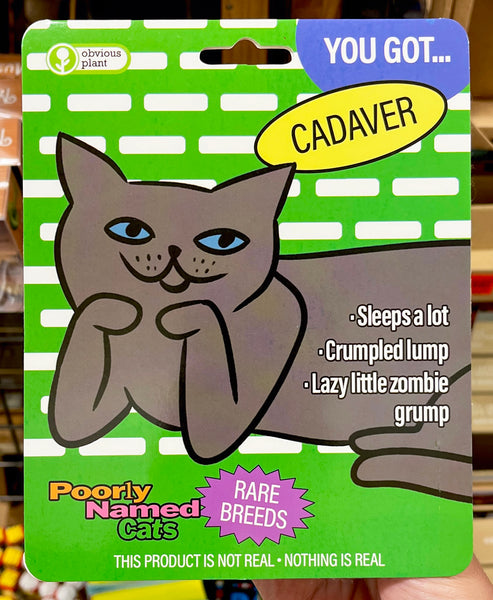 Poorly Named Cats - Rare Breeds