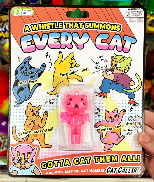 A Whistle That Summons Every Cat