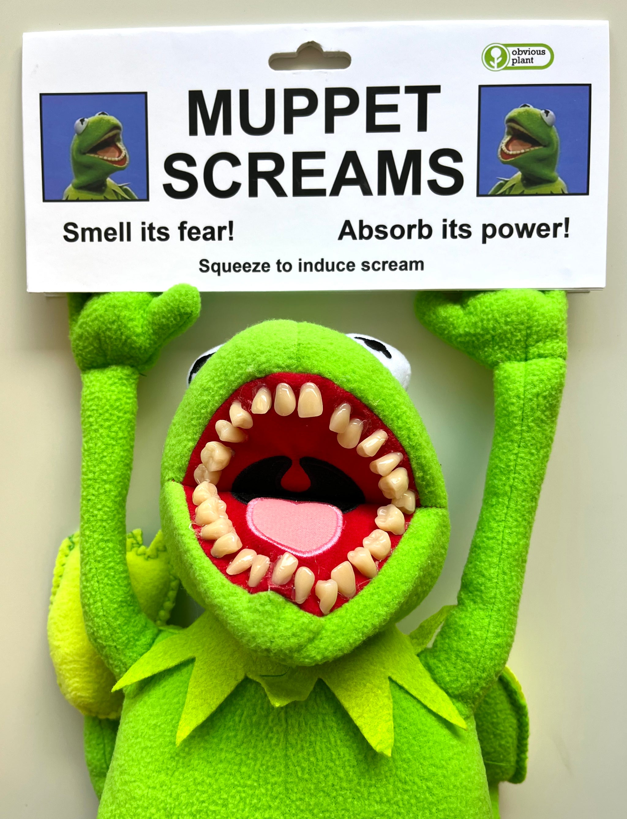 Muppet Screams Plush Toy – Obvious Plant