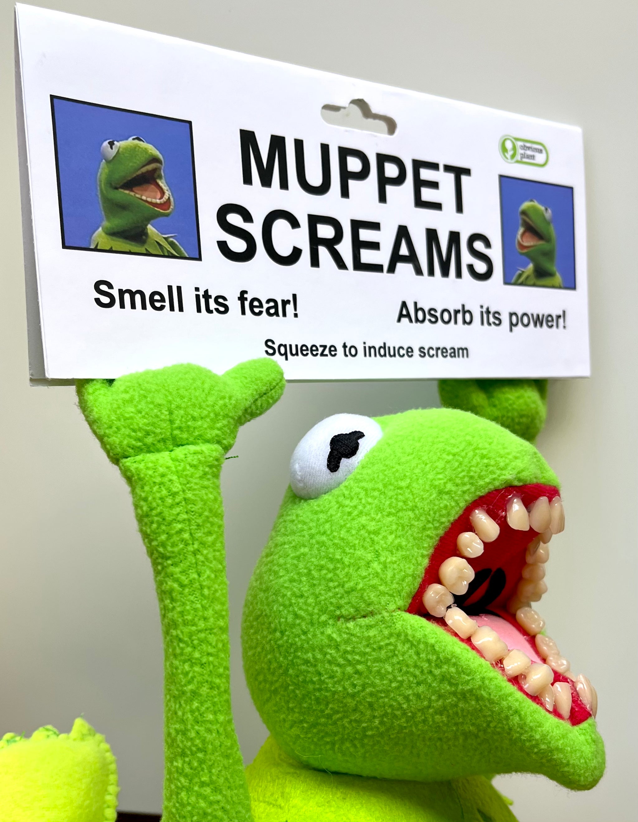 Muppet Screams Plush Toy – Obvious Plant
