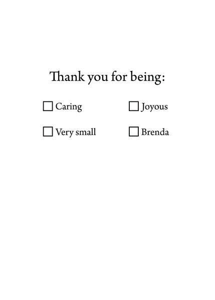 4 Types of Wife - Greeting Card