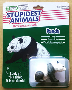 Stupidest Animals - Panda Action Figure