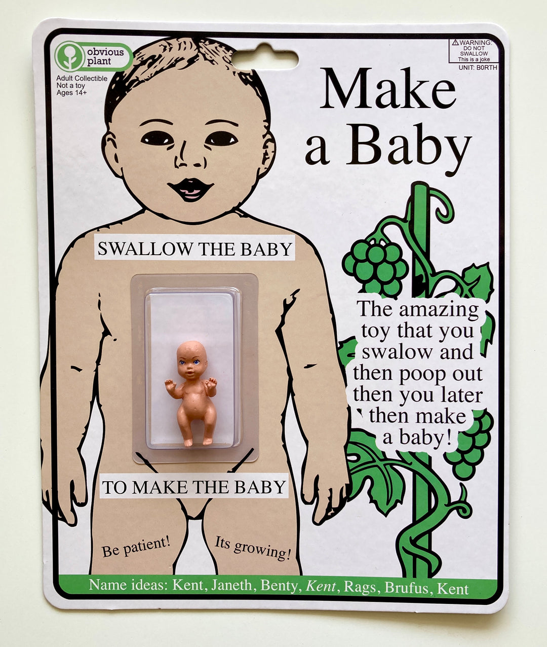 Make a Baby Obvious Plant