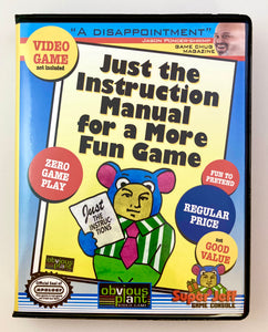 Just the Instruction Manual for a More Fun Game
