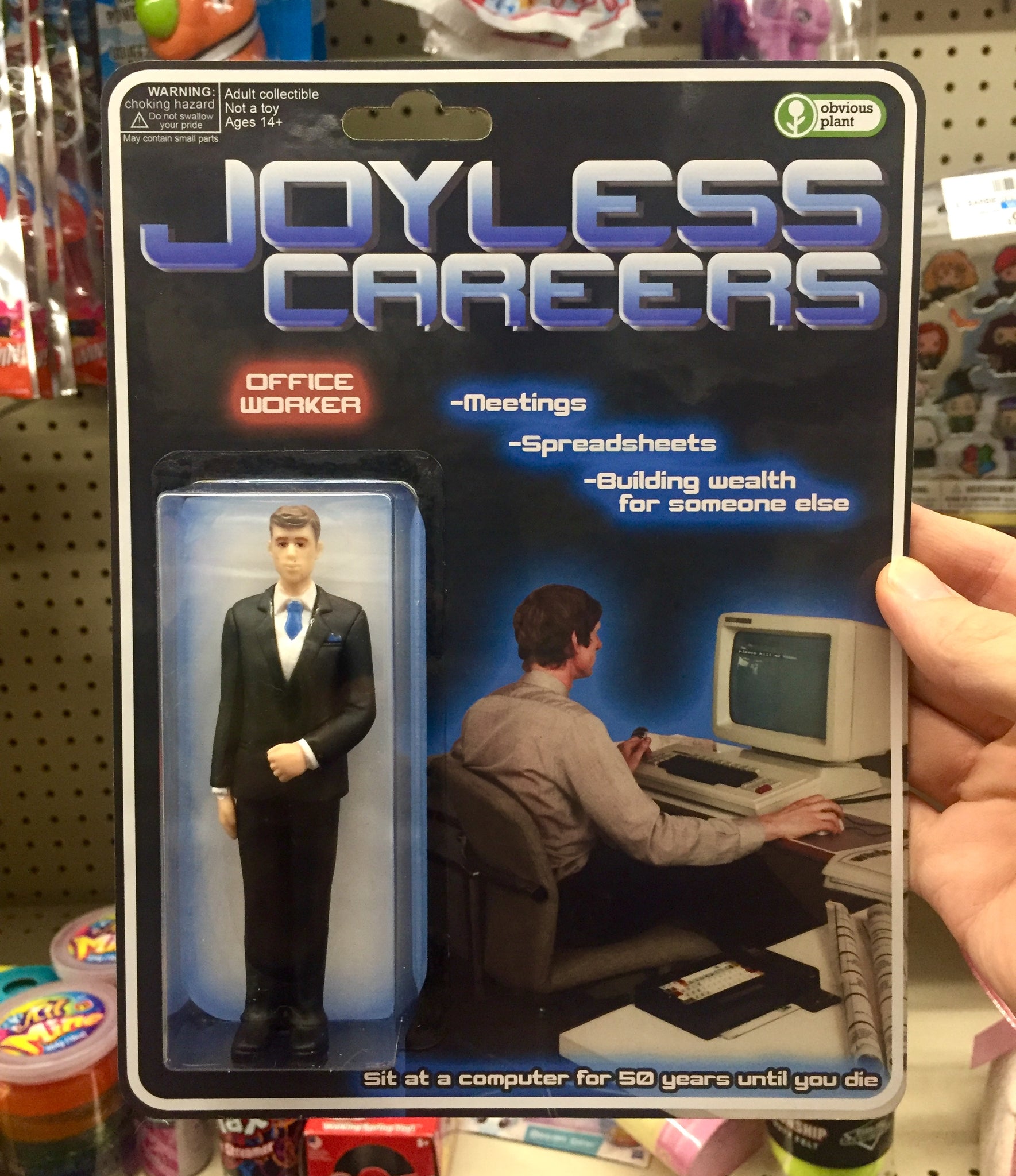 Joyless Careers - Office Worker Figure