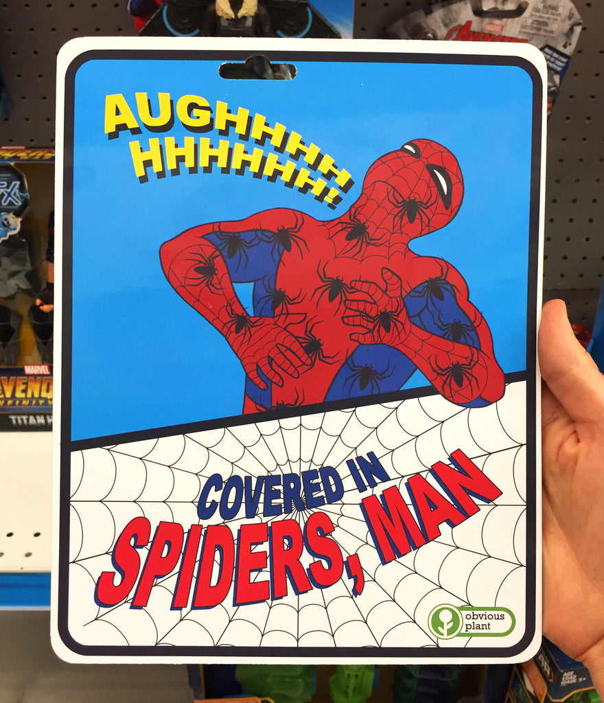 spider plant man Covered in Spiders, Man (Bootleg Spider-Man) – Obvious Plant