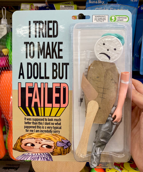 I Tried to Make a Doll But I Failed